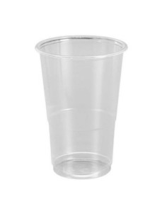 PACK 50 VASOS PLASTICOS TRANSPARENTE 250CC ALGON