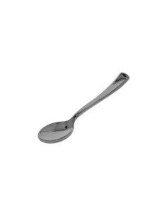 SET 50 CUCHARA 10CM PLASTICO REUTILIZABLE PLATA ALGON