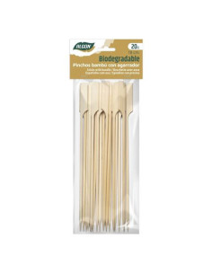 SET 20 PINCHO BAMBU AGARRADOR 180MM ALGON