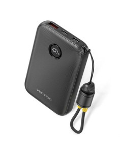 POWERBANK 10000MAH CON DISPLAY 22.5W NEGRO VENTION