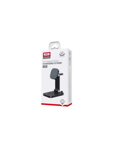 SOPORTE CARGA INALAMBRICA MULTIPLE 4 EN 1 TK23 XO