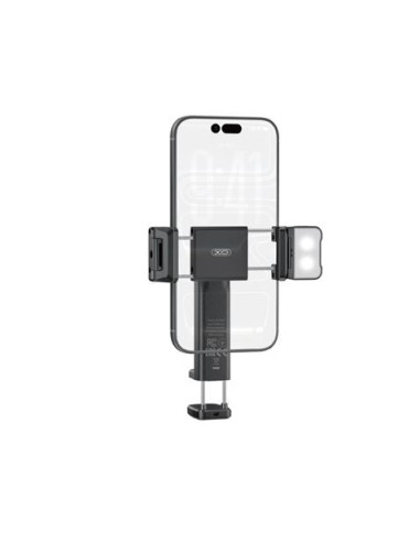 SOPORTE CLIP PARA SMARTPHONE CON LUZ LED SS42 XO