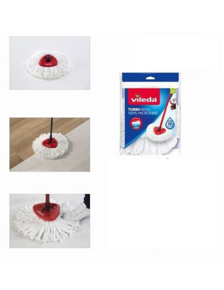 RECAMBIO MOPA CUBO TURBO 2 EN 1 VILEDA