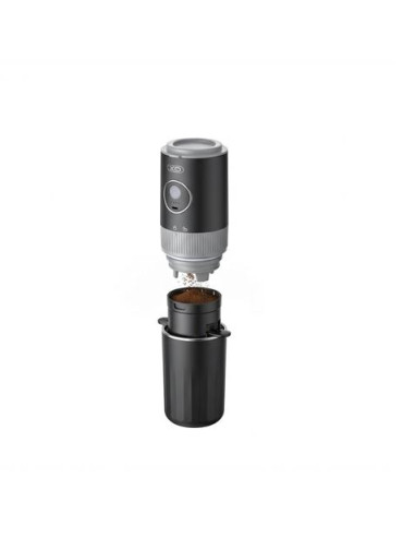 CAFETERA PORTATIL CON MOLINILLO Y TERMO NEGRA KR1 XO