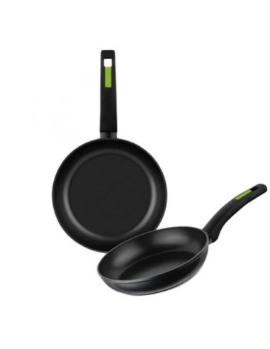 PACK 2 SARTENES ALUMINIO FORJADO 20/24 CM GREEN MONIX