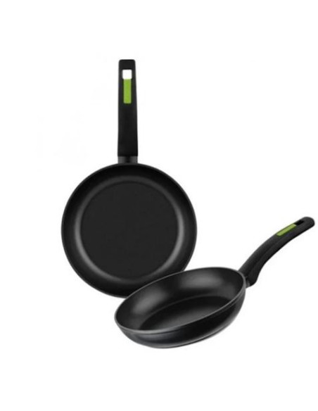 PACK 2 SARTENES ALUMINIO FORJADO 20/24 CM GREEN MONIX
