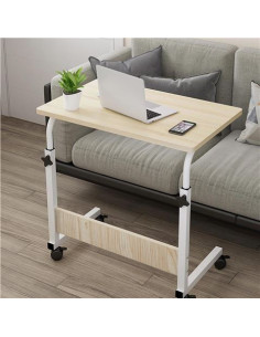 MESA AUXILIAR MADERA METAL PLEGABLE CONFORTIME 2