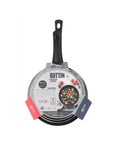 PACK 3 SARTENES ALUMINIO INDUCCION BASIK QUTTIN 2