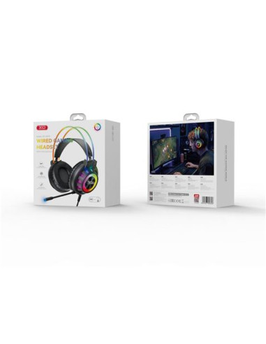 AURICULAR GAMING DIADEMA CON CABLE NEGRO G10 XO