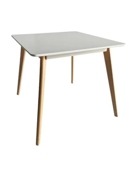 MESA DESIGN D900 80X80CM BLANCA MUVIP