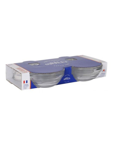 SET 4 BOL APILABLES 700 ML TRANSPARENTES