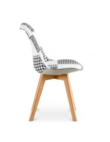 PACK 2 SILLAS DESIGN D400 TELA PATCHWORK MUVIP