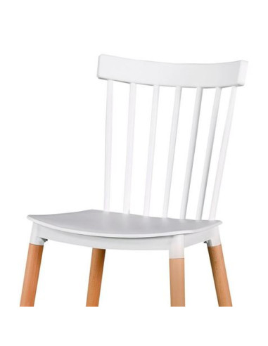 PACK 2 SILLAS DESIGN D800 BLANCAS MUVIP