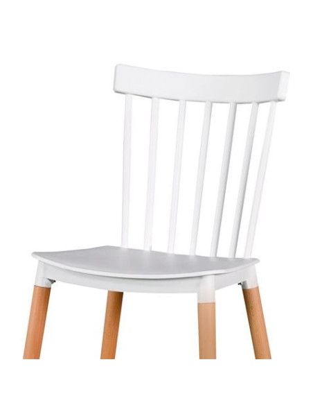 PACK 2 SILLAS DESIGN D800 BLANCAS MUVIP