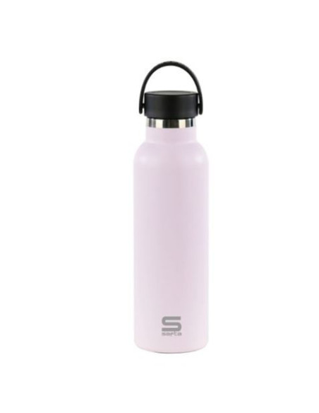 BOTELLA TERMO 600ML ACERO INOXIDABLE VIOLETA SAFTA