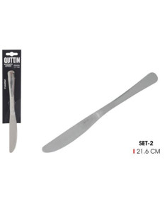 SET 2 CUCHILLOS MESA 22CM CLASSIC QUTTIN