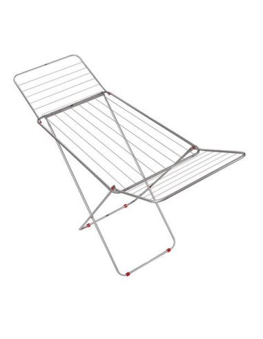 TENDEDERO 18 METROS METÁLICO PLATEADO HIBISCO CONFORTIME