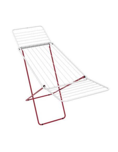 TENDEDERO 18 METROS METÁLICO ROJO/BLANCO LOTUS CONFORTIME