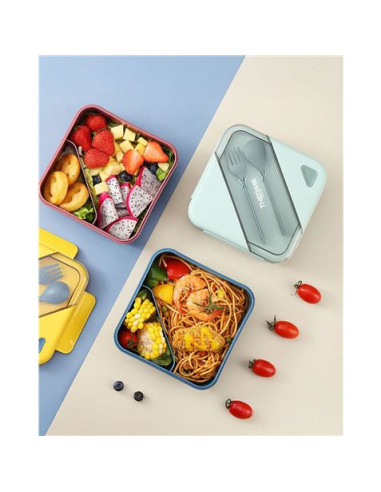 FIAMBRERA PORTA ALIMENTOS CUADRADO 1L THERMOSPORT