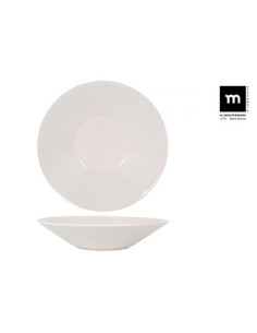 SET 6 PLATOS HONDO IVORY BRILLO 23.5CM MAITRE LA MEDITERRANEA