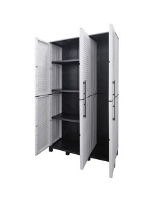 ARMARIO ALTO ANCHO CON ESTANTES Y PATAS REGULABLES ARTPLAST 2