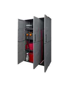 ARMARIO ALTO CON ESTANTES AJUSTABLES 1020X370X1630MM ARTPLAST