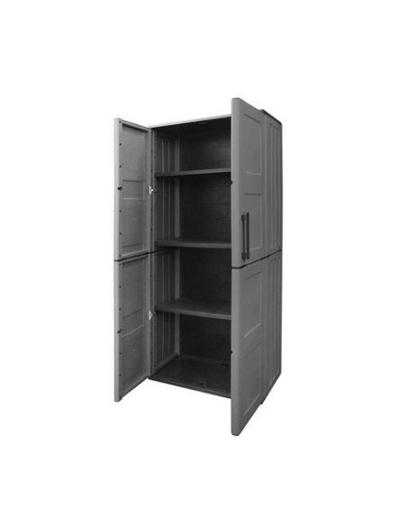 ARMARIO ALTO CON ESTANTES AJUSTABLES 680X370X1630MM ARTPLAST