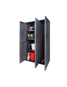 ARMARIO ALTO CON ESTANTES REGULABLES 1020X370X1630MM ARTPLAST