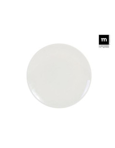 SET 6 PLATOS LLANOS 26CM MONACO IVORY LA MEDITERRANEA