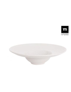 SET 6 PLATOS PARA PASTA Y RISOTTO 25CM BARI IVORY LA MEDITERRANEA