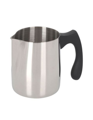 LECHERA PARA HOSTELERIA ACERO INOX MANGO GOMA 600ML QUTTIN