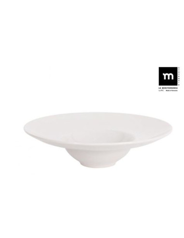 SET 6 PLATOS PARA PASTA Y RISOTTO 25CM BARI IVORY LA MEDITERRANEA