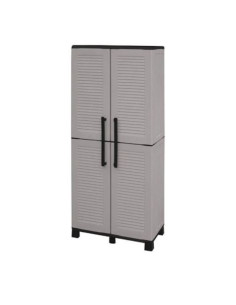 ARMARIO ALTO ESTANTES AJUSTABLES Y PATAS REGULABLES 680X370X1690MM ARTPLAST 2