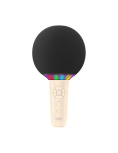 MICROFONO INALAMBRICO PARA KARAOKE BE50 BEIGE XO 2