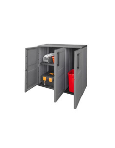 ARMARIO BAJO DE MEDIA ALTURA ESTANTES AJUSTABLES 1020X370X840MM ARTPLAST