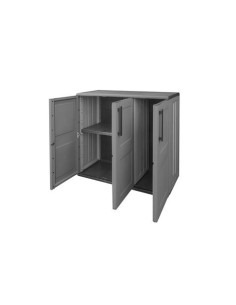 ARMARIO BAJO DE MEDIA ALTURA ESTANTES AJUSTABLES 1020X370X840MM ARTPLAST 2