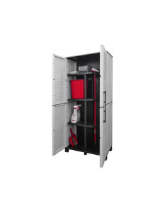 ARMARIO ESCOBERO CON PATAS REGULABLES 680X370X1690MM ARTPLAST