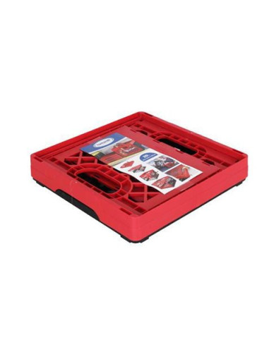 CAJA PLEGABLE 25 LITROS ROJA NEGRO TONTARELLI