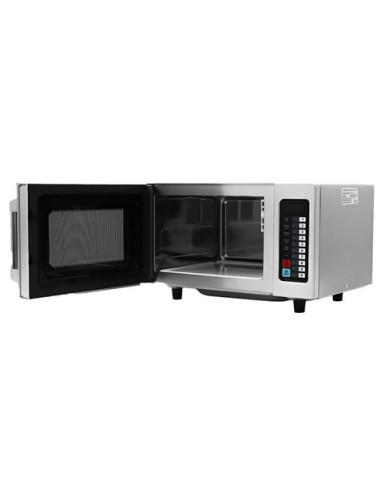 MICROONDAS PROFESIONAL 1000W 25 LITROS ACERO INOX CHEF PRO