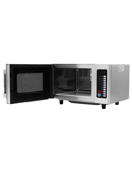 MICROONDAS PROFESIONAL 1000W 25 LITROS ACERO INOX CHEF PRO