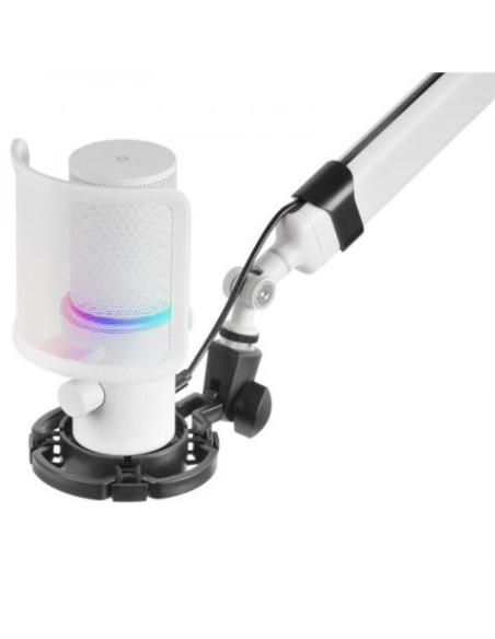 MICROFONO MMIC-XT BLANCO | BRAZO REGULABLE | RGB | ACCESORIOS | MARS GAMING