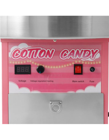 MÁQUINA DE ALGODON DE AZÚCAR PROFESIONAL 1200W CHEF PRO