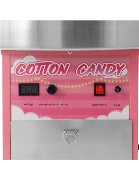 MÁQUINA DE ALGODON DE AZÚCAR PROFESIONAL 1200W CHEF PRO
