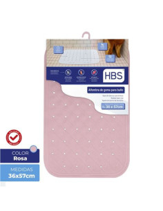 ALFOMBRA GOMA NATURAL - 450G ROSA HBS