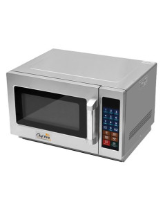 MICROONDAS PROFESIONAL 1000W 34 LITROS ACERO INOX CHEF PRO 2