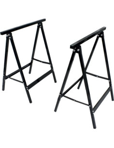 PACK 2 CABALLETES METALICOS MADER