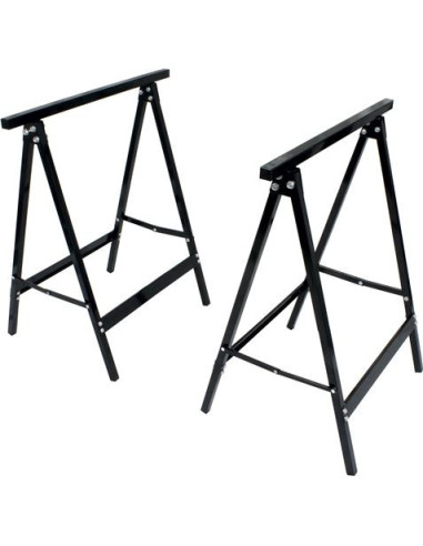 PACK 2 CABALLETES METALICOS MADER