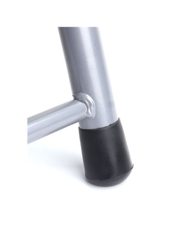 TABURETE ACERO 2 PELDAÑOS MADER