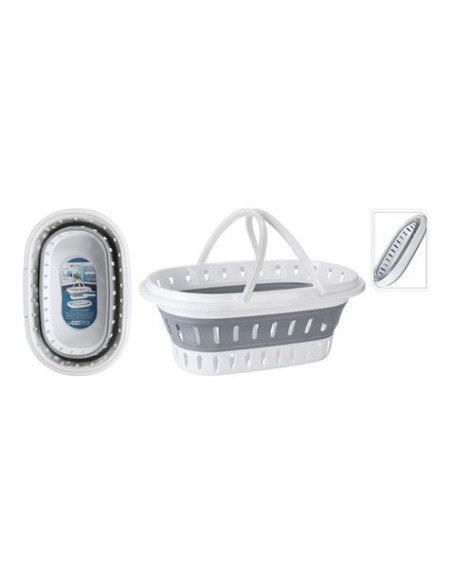 CESTA PARA LA ROPA PLEGABLE CON ASAS