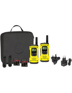 PACK 2 WALKIES TALKIES INFANTILES CON CAMARA AZUL/ROSA DJJ02 XO